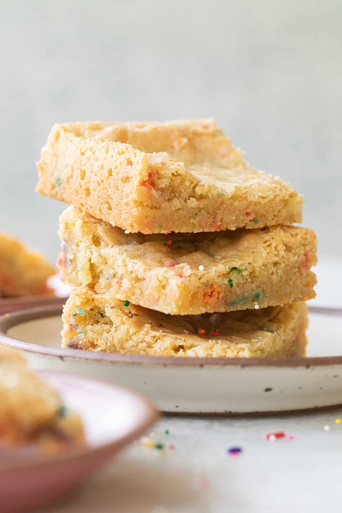 Chewy Vanilla Blondies: The Ultimate Birthday Brownie Treat